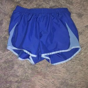 cute blue athletic shorts!